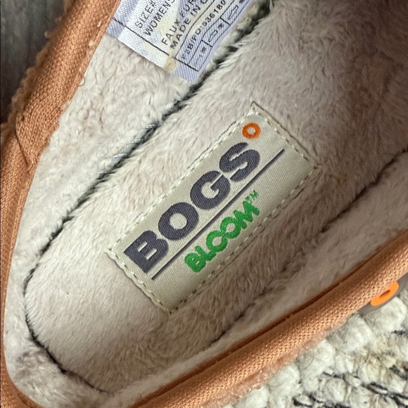 Bogs Snowday II Slipper Teddy Brown Women’s Size 7 | Fleece Slip-On Shoes Mules - Picture 10 of 10